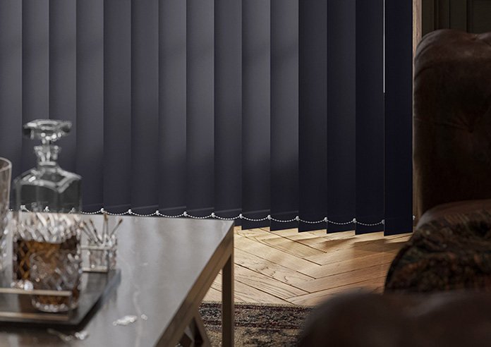 Palermo (Blackout), Black - Vertical Blind - Image 5
